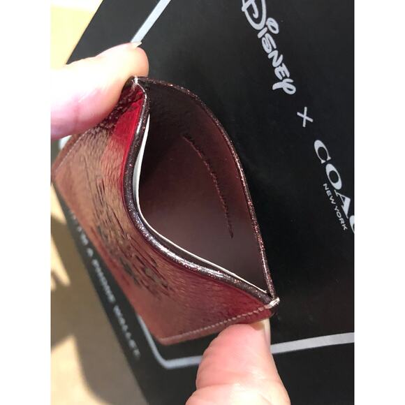 Coach Minnie Mouse Rollerskate Phone Pocket - Picture 7 of 10